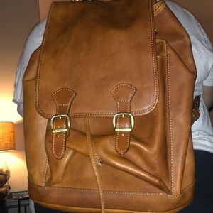 Leather backpack! Real Italian leather.